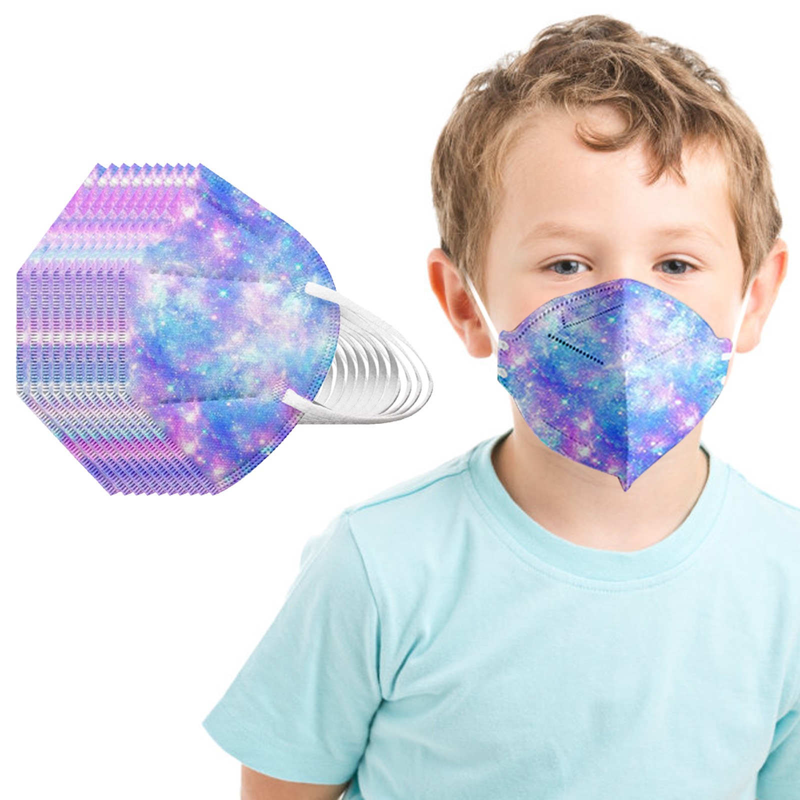 Kids Face Mask - Masker Wajah Anak-anak dengan Motif Langit