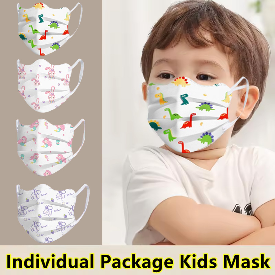 Kids Face Mask - Masker Wajah Sekali Pakai Kartun Anak