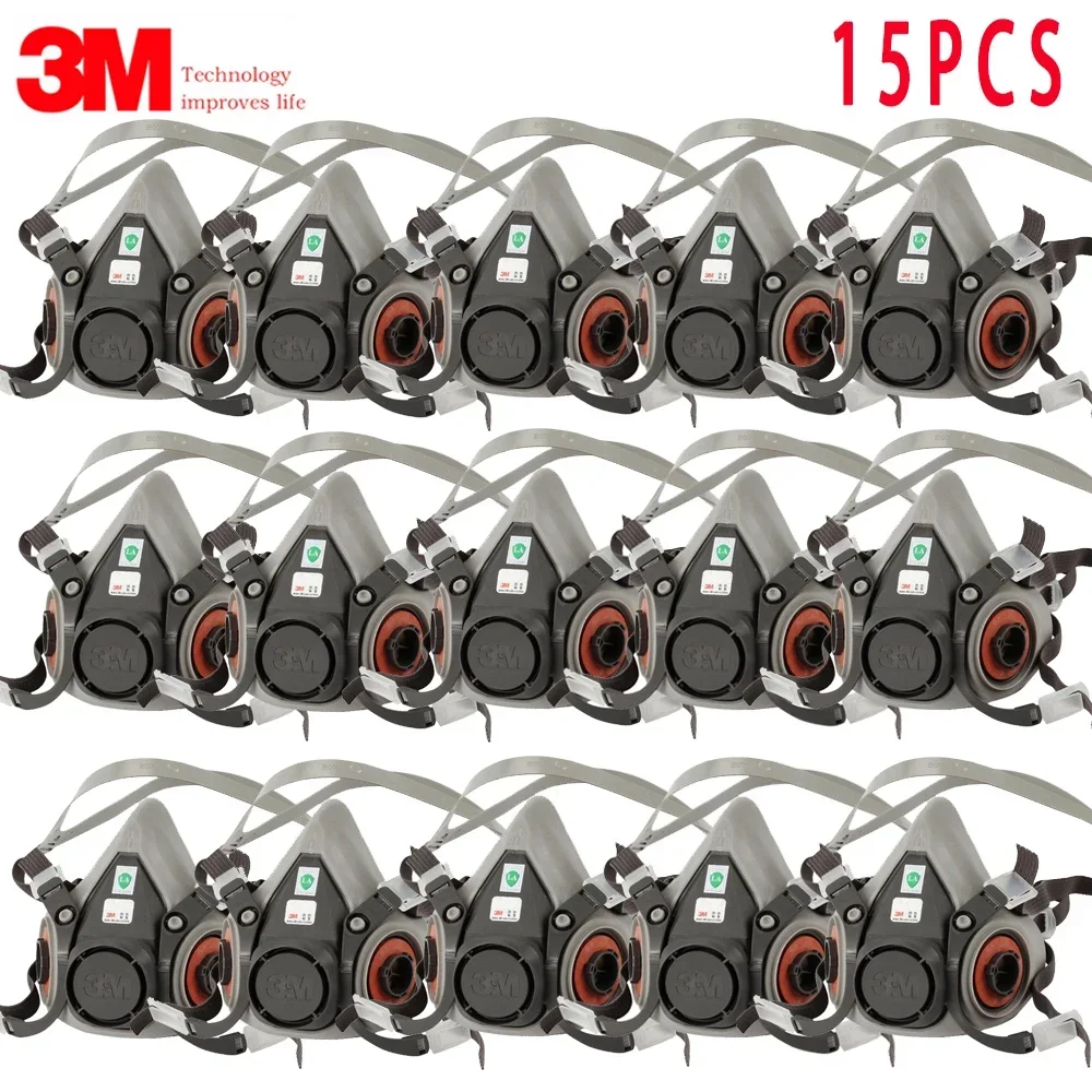 Dust Mask Construction - Masker Gas 15P 3M 6200 untuk