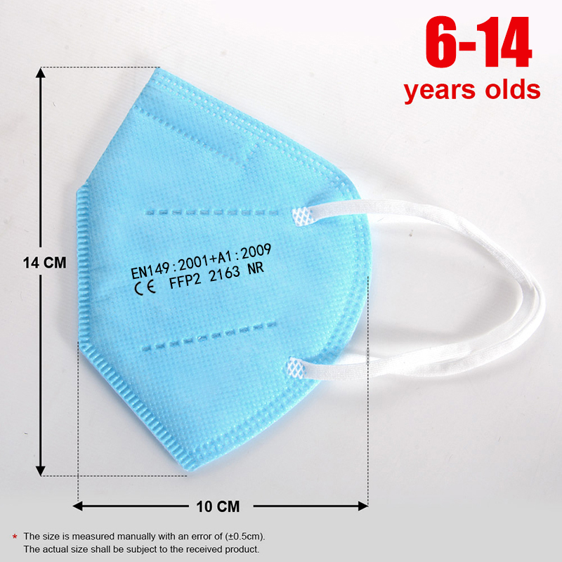 100pcs Masker Anak FPP2 Hitam  - Disposable Surgical Mask ulasan dan harga
