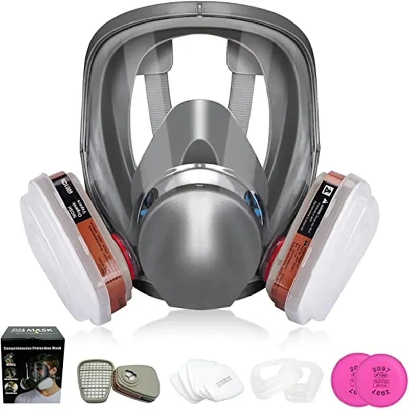 Masker Gas Anti kabut, cat ind - Dust Mask Construction ulasan dan harga