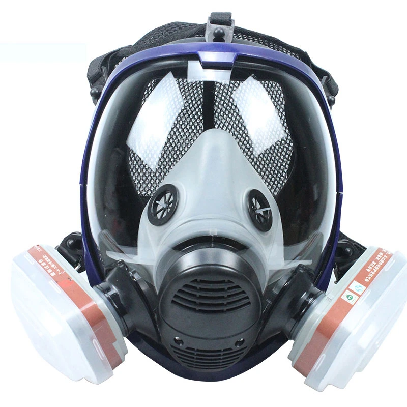 Masker kimia 6800 7 in 1, mask - Dust Mask Construction ulasan dan harga