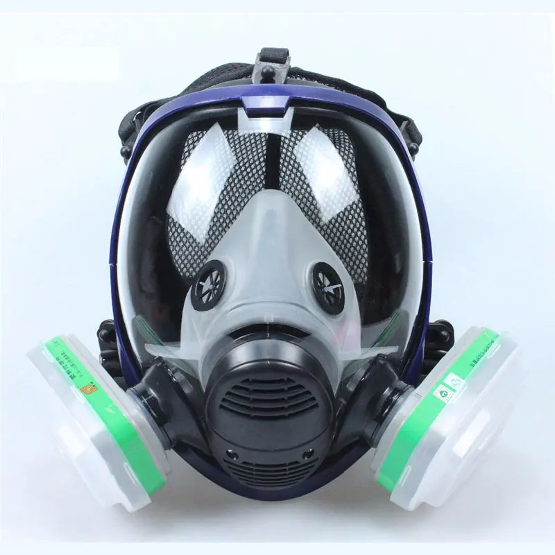 Masker kimia 6800 7 in 1, mask - Dust Mask Construction ulasan dan harga