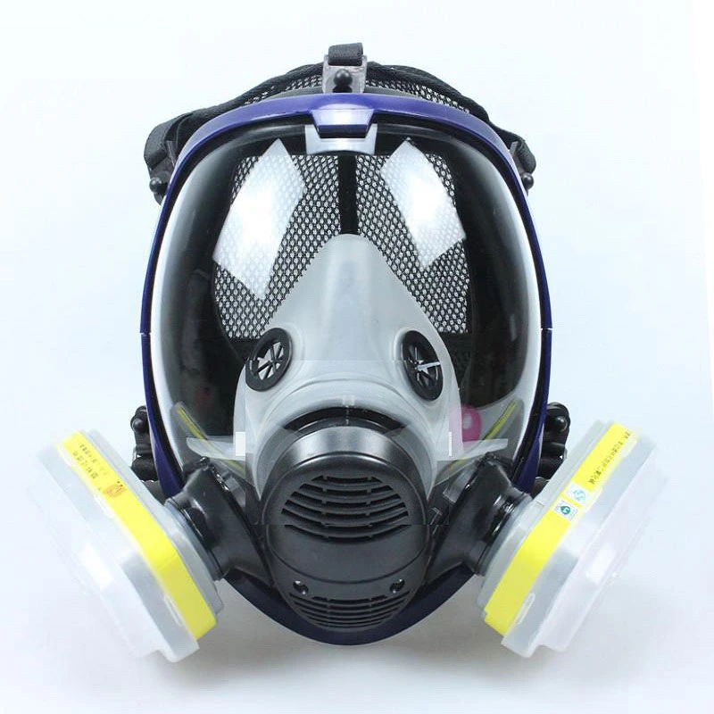 Masker kimia 6800 7 in 1, mask - Dust Mask Construction ulasan dan harga