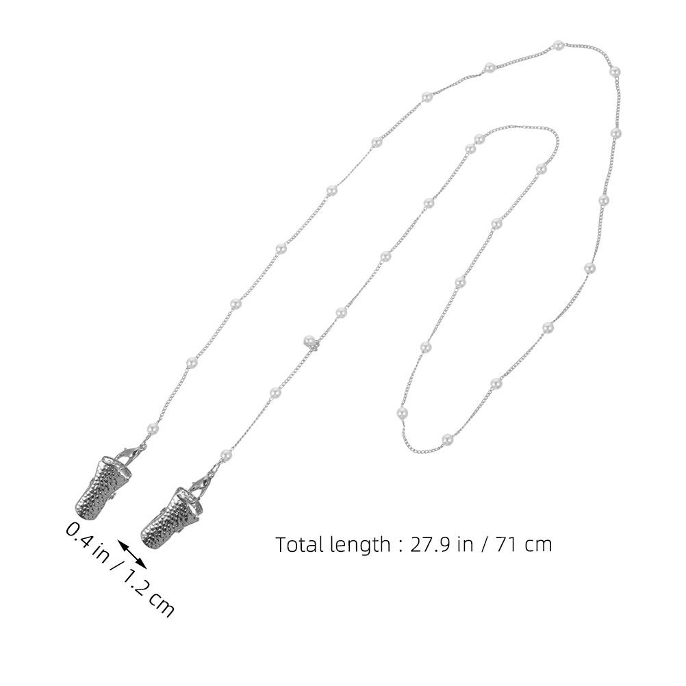 2 buah rantai kacamata dengan  - Mask Chain Holder ulasan dan harga