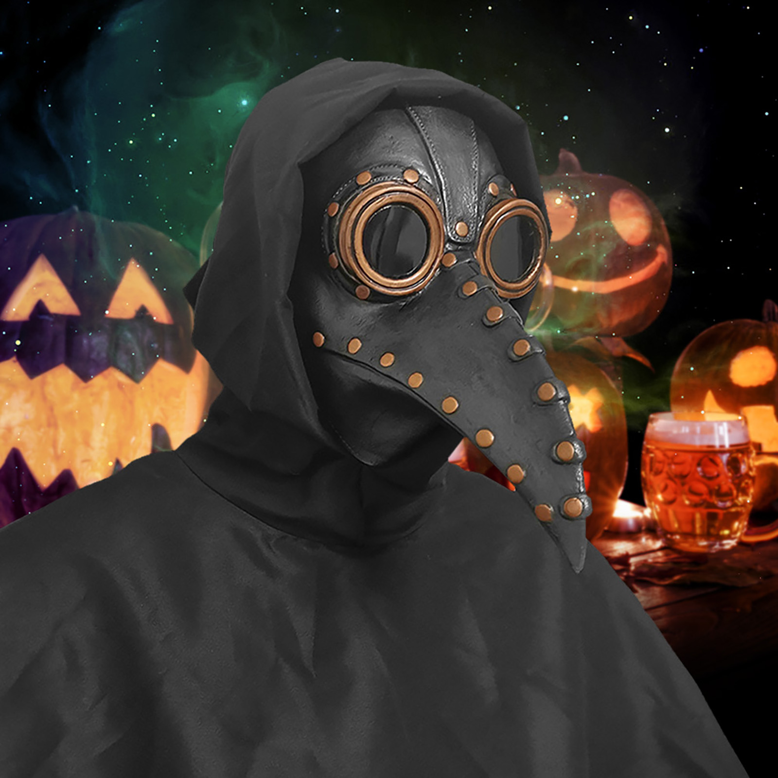 Baru Masker Halloween dan juba - Disposable Surgical Mask ulasan dan harga