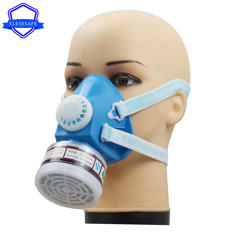 Masker Gas Setengah Wajah Kare - Dust Mask Construction ulasan dan harga